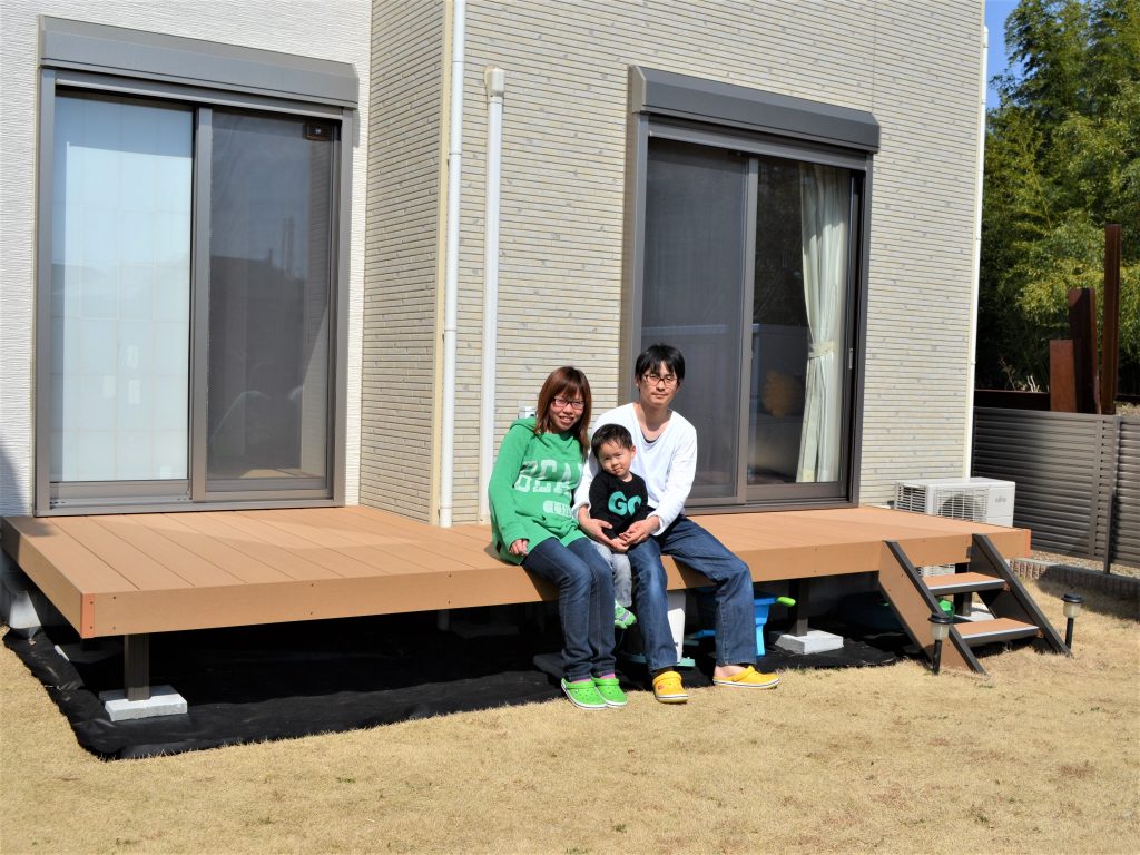 相模原市|家族のウッドデッキ|S様邸