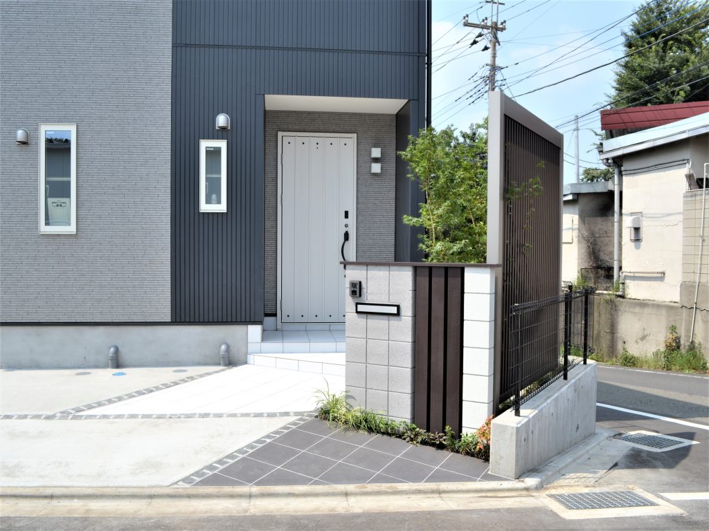 相模原市|シンプルモダンな外構|Y様邸