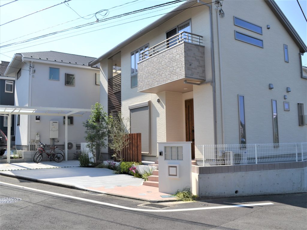 町田市|輝くホワイトエクステリア|H様邸