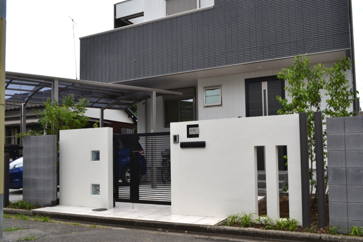 狛江市|モダンでCOOLなファザードが完成! |K様邸