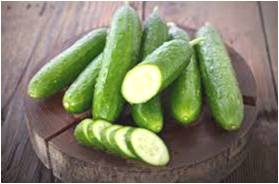 Fresh cucumber