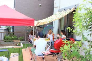 相模原市｜家族と仲間とBBQを愉しむお庭｜K様邸